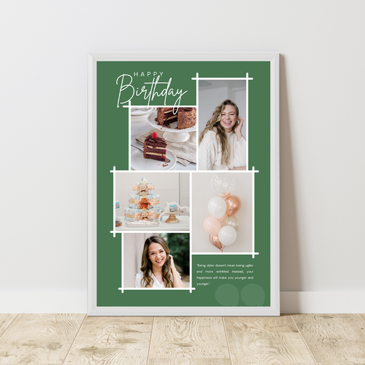 Happy birthday Frame